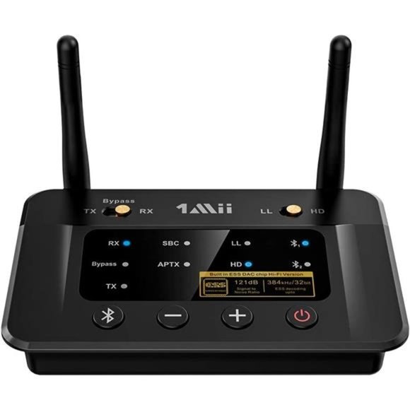 B03Pro Bluetooth 5.0 Transmitter Receiver for Home Stereo TV, HiFi Wireless - Picture 1 of 6